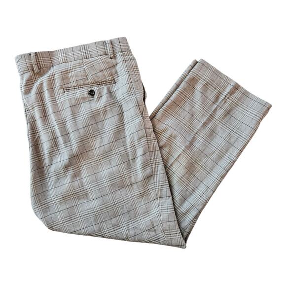 Mens Vitali Three Piece Suit Vested Suit Brand New 48R 43W Gray plaid - Picture 4 of 15